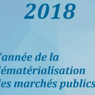 année de la dématérialisation réponse électronique marchés publics dume électronique