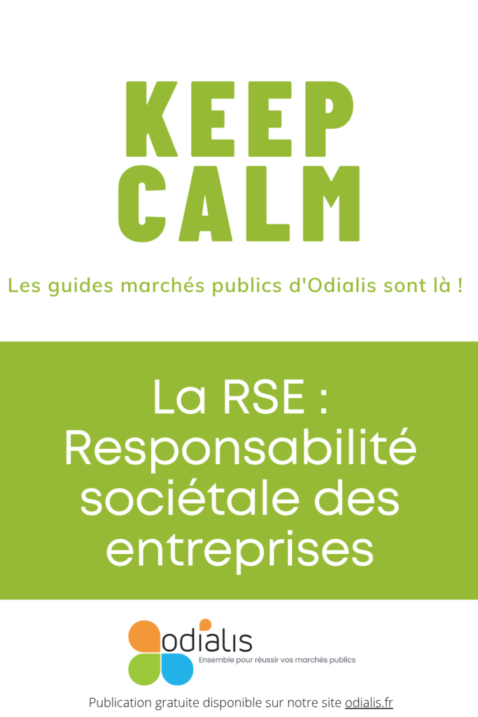 Couverture du Guide RSE des marchés publics 2026 – Odialis