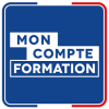 Logo Mon Compte Formation, plateforme sur laquelle les formations Odialis sont visibles et accessibles aux clients.